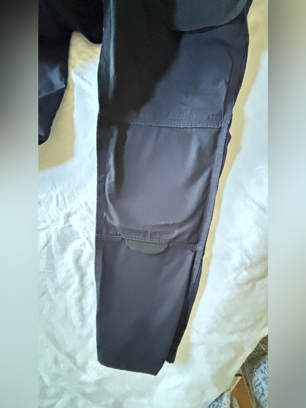 5.11 Tactical Women’s Cargo Pants Size 12 Navy Ripstop Knee Pads Workwear - Picture 7 of 8